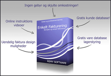 Faktura og Kreditnota Enkelt Fakturering | Danmarks billigste og enkelteste faktura program